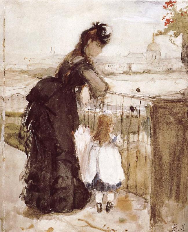 Berthe Morisot Balcony oil painting image